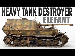 HEAVY TANK DESTROYER scale 1:35 / Panzerjäger Tiger P Elefant Sd.Kfz. 184