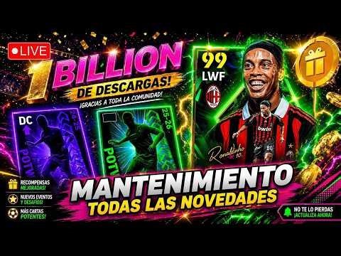 🚨 FIN MANTENIMIENTO ✅ ÉPICO GRATIS 🎁 1 Billion Campaign Ronda 3 ✅ LIVE eFootball 🔴 AXG