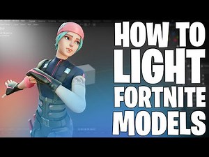How To Light Your Characters! (Light Channels / HDRI's) Fortnite / Blender Tutorial