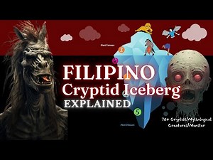 Philippine Cryptids Iceberg Explained - Cryptids, Monsters, and Philippine Mythology