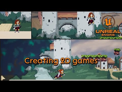 Creating 2D games - Unreal Engine 5 beginner tutorial