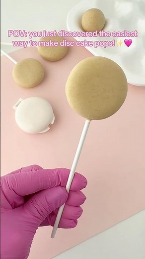 Disc Cake Pops in Seconds!✨🩷 | My Little Cakepop