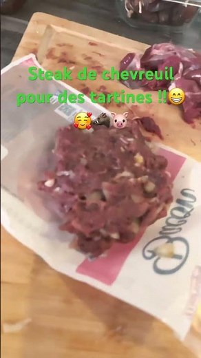 Chevreuil lover 🥰😁😁 steak de chevreuil #artculinaire #cochons #food #chasse #recette