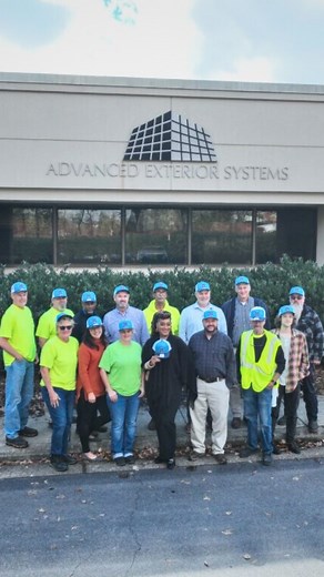  Step Right Up! Last week, we had a day of carnival fun! We celebrated our accomplishments and our fully vested ESOP team members. Here’s to the special people who make our success possible! #StepRightUp #CarnivalDay #TeamFun | Advanced Exterior Systems | Facebook