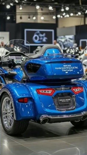 NEW 2026 Honda Gold Wing ELECTRIC Trike Camper – The Future of Motorcycle Camping! ⚡🏕️