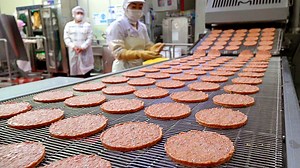 217K views · 2.8K reactions | Amazing mass production! Hamburger making process - Korean food factory | Food Processing | Facebook