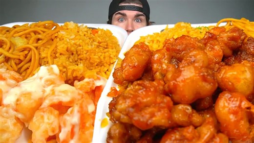 【MagicMikey】中国菜！橙鸡、炒面、蜂蜜虾、芝士馄饨 