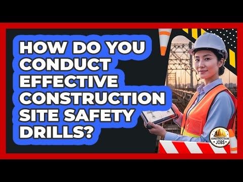 How Do You Conduct Effective Construction Site Safety Drills?
