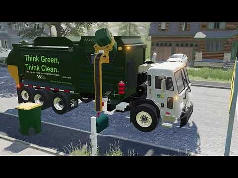 WASTE MANAGEMENT FS19 - Solid Waste Management - Cinematic Edit