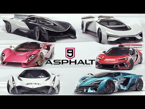 ASPHALT 9 LEGENDS - All CARS - 2024 (Class S,A,B,C,D)