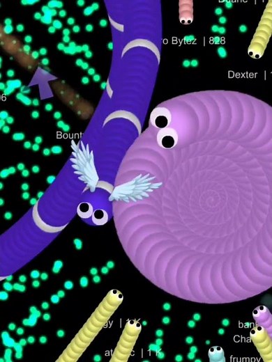 I killed a snake with 2 million points again??? #slitherio
