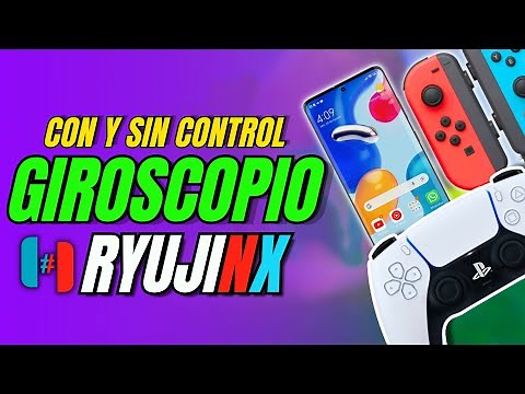 Como CONFIGURAR el GIROSCOPIO en RYUJINX 🥒Usar SENSOR de Movimiento en RYUJINX🥒(Funciona en Zelda)