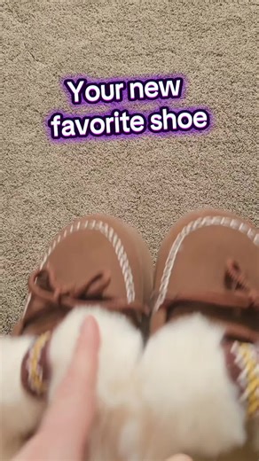 These fuzzy hard-soled slipper shoes are the definition of cozy   practical. Wear them inside, outside, school drop-off, quick errands—literally everywhere #CozySlippers #FuzzyFootwear #EverydayComfort #WinterEssentials #tiktokmademebuyit
