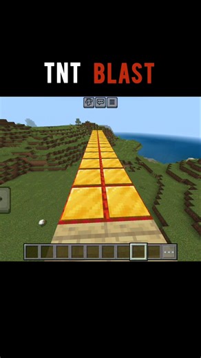 Minecraft TNT Blast 💣 #shorts #minecraft #minecraftshorts #viral #trending