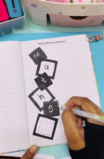 Beautiful Notebook Decoration #diy #notebook #frontpage