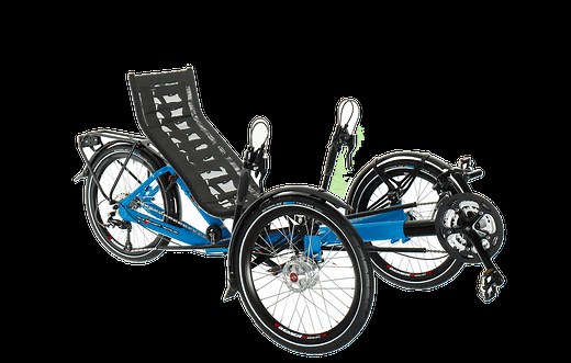 T-Tris 20 fast & nimble recumbent trike | Build your own | AZUB recumbents