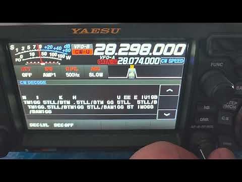 Tuning 10 meter amateur radio beacons is fun and a great way to check propagation conditions