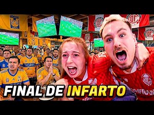 This is how we EXPERIENCED the TOLUCA vs TIGRES FINAL 🇲🇽 **epic reaction** 😱🔥