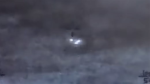 Three 'orb' UFOs flying in formation caught in shocking US military footage