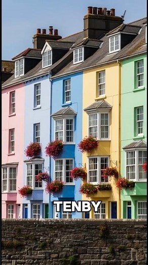 Wales’ Most Colourful Seaside Town? 🌈🏖️