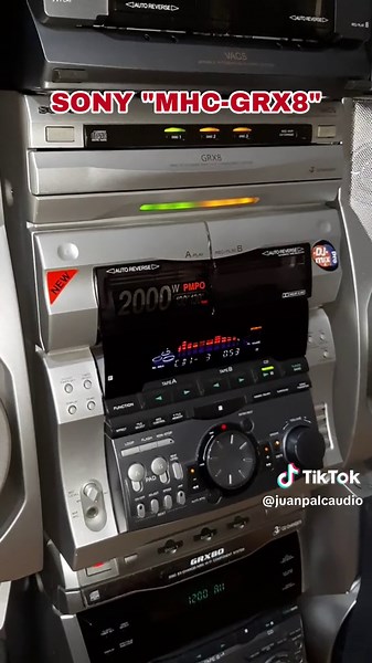 El Legendario Minicomponente Sony MHC-GRX8 de los 90s