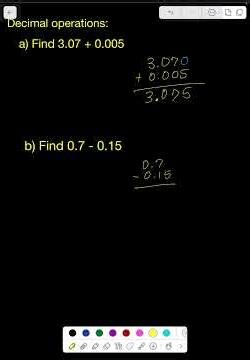 How to Add & Subtract Decimals #decimals #mathhelp #mathmadeeasy