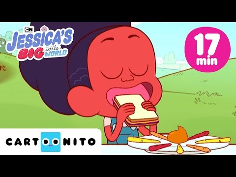 Jessica’s Yummy Snack Adventure | Food Fun for Kids | Jessica's Big Little World | Cartoonito
