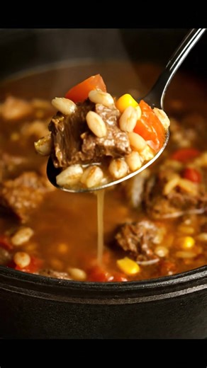 There's nothing quite like the warm, cozy aroma of this Slow Cooker Beef and Barley Soup filling your home, reminding you of Sunday dinners with family gathered around the table. Grab a bowl and let each spoonful take you back to those comfort-filled moments! #beefandbarleysoup #slowcooker #comfortfood #familyrecipe #dinneridea #homemade Recipe’s waiting for you in the comment 👇 | Recipes & Cooking Guide