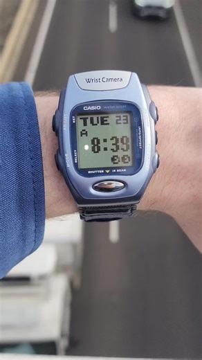 Capture Memories in Style with the Casio WQV-1 Wrist Camera