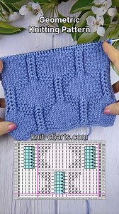 146K views · 1.5K reactions | How to knit Diamond Stitch #knittingdesign #knittingpatterns #agujas #stricmuster #strickanleitung #tejidos #tejer | Free Knitting Patterns | Facebook
