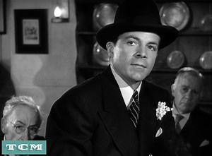 Howard Hawks' BALL OF FIRE ('41) features Dana Andrews in an early role as gangster Joe Lilac. After watching the film, producer Sam Goldwyn felt that Andrews could not play tough guys but that didn't stop him from becoming a leading man in the '40s and '50s. See BALL OF FIRE ('41) tonight at 8pm ET on the #TCMEssentials. | Turner Classic Movies: TCM