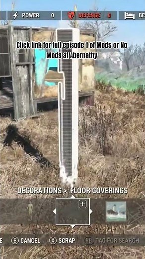 Positioning Build Objects with Rug and Pillar no mods Fallout 4