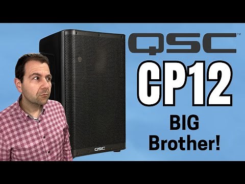 QSC CP12: The Powerful Big Brother to the CP8 PA Speaker