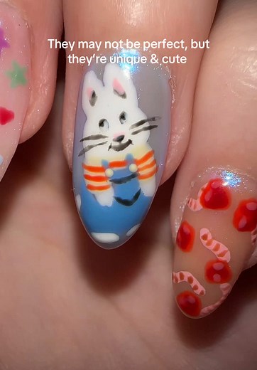 Unique Nail Art Inspired by Max and Ruby