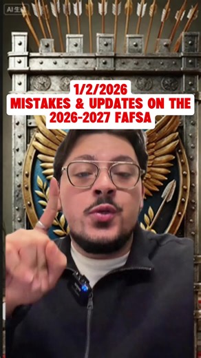FAFSA 2026: Essential Changes & Mistakes to Avoid! 💸 Learn to Maximize Your Aid! #FAFSA2026 #FinancialAid #CollegeTips #StudentFinance #fyp #USA #Education #Trending #youssefuniversity #EducatorAward #highschoolsenior #breakingnews #UnitedStates #LearnOnTikTokContest #Collegestudents #FAFSA