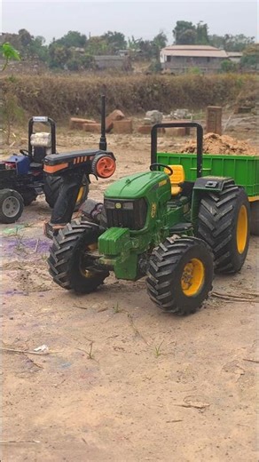rc tractor loading trolley
