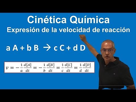 Chemical Kinetics. Expression of the rate of a reaction