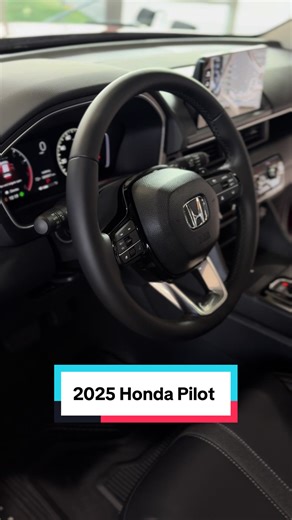 2025 Honda Pilot Touring: Red Exterior, Black Interior