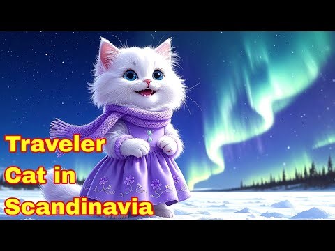 Traveling with cat internationally :Scandinavia vlog