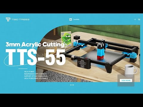 TTS-55 | 3mm Acrylic Cutting