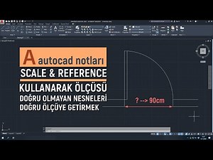 SCALE & Reference kullanarak doğru ölçüye getirmek