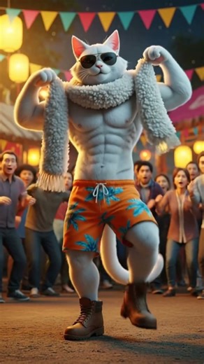 😹 Cat Tricks a Sheep… But Hero Dog Strikes Back! 🐾🐑