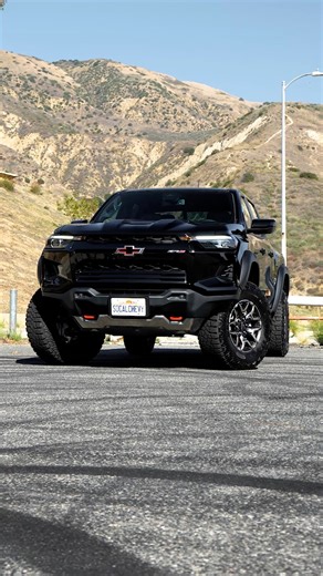 Taking adventure to the next level with the Colorado's advanced Multimatic DSSV damping system and front/rear electronic locking differentials built to conquer any trail. Experience unstoppable performance by visiting your local SoCal Chevy dealer today! 🎥: 2026 Colorado ZR2 in Black | So Cal Chevy