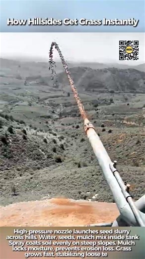 Hydroseeding Machine Operator Skill in Action #9work