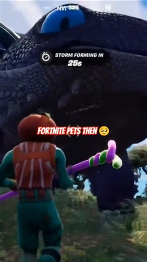 Fortnite Pets Now Vs Then 🥺 #fortnite #gaming #shorts