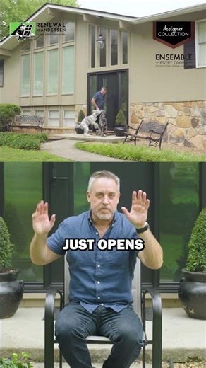 Darren's Puppies Love His New Ensemble® Entry Door
