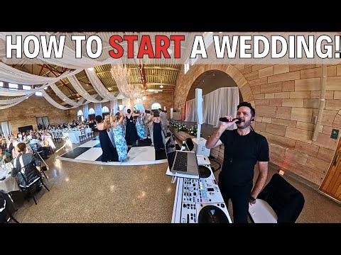 🔥 Wedding DJ MC Intros + Pre-Dinner Dance Set