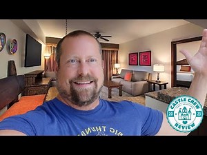 Animal Kingdom Kidani Village 1-Bedroom DVC Villa Room Tour and Review Standard View Room 7939