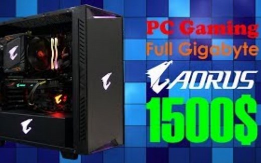 技嘉Aorus全家桶再次来袭！！价值¥8500人民币 的技嘉Aorus游戏PC整机 延时装机 - I5 8600K - GTX1066