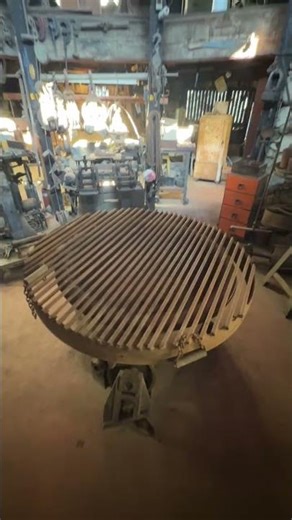 Giant Iron Rotating Table | Rubel Castle Workshop | #Workshop # Route66